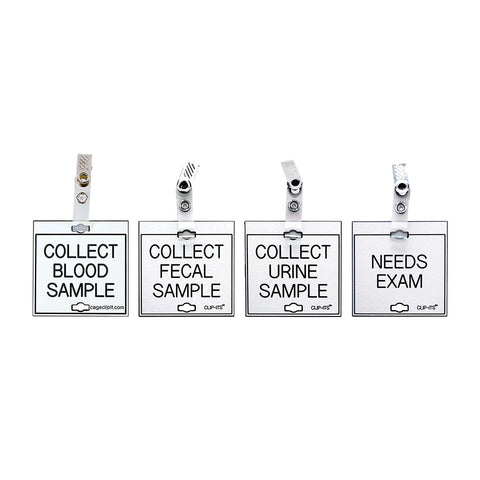 Variety Pack - Specimen Samples or Exam Required Clip-Its™ (Pack of 4)