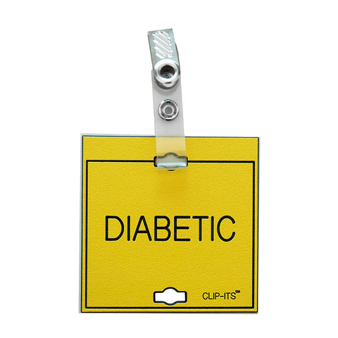 DIABETIC Clip-Its™ (Pack of 6)