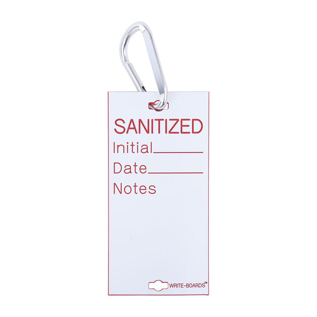 Write-Boards™  3" x 6" - White - SANITIZED (Bag of 3)