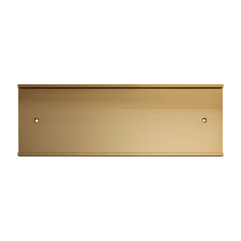 12" x 4" Write-Boards™ Brass Plate Slide Holder