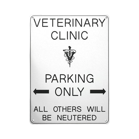 Veterinary Clinic Parking Only
